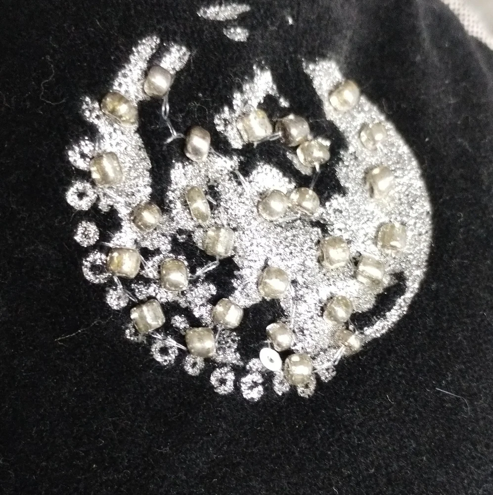 Big Beaded Moon Pillow - Picture 6 of 9